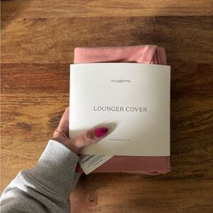 NWT Snuggle Me Organic Lounger Cover in Rose